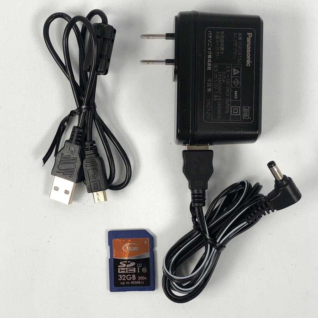 パナソニック ビデオカメラ HD-V360M-K ブラック