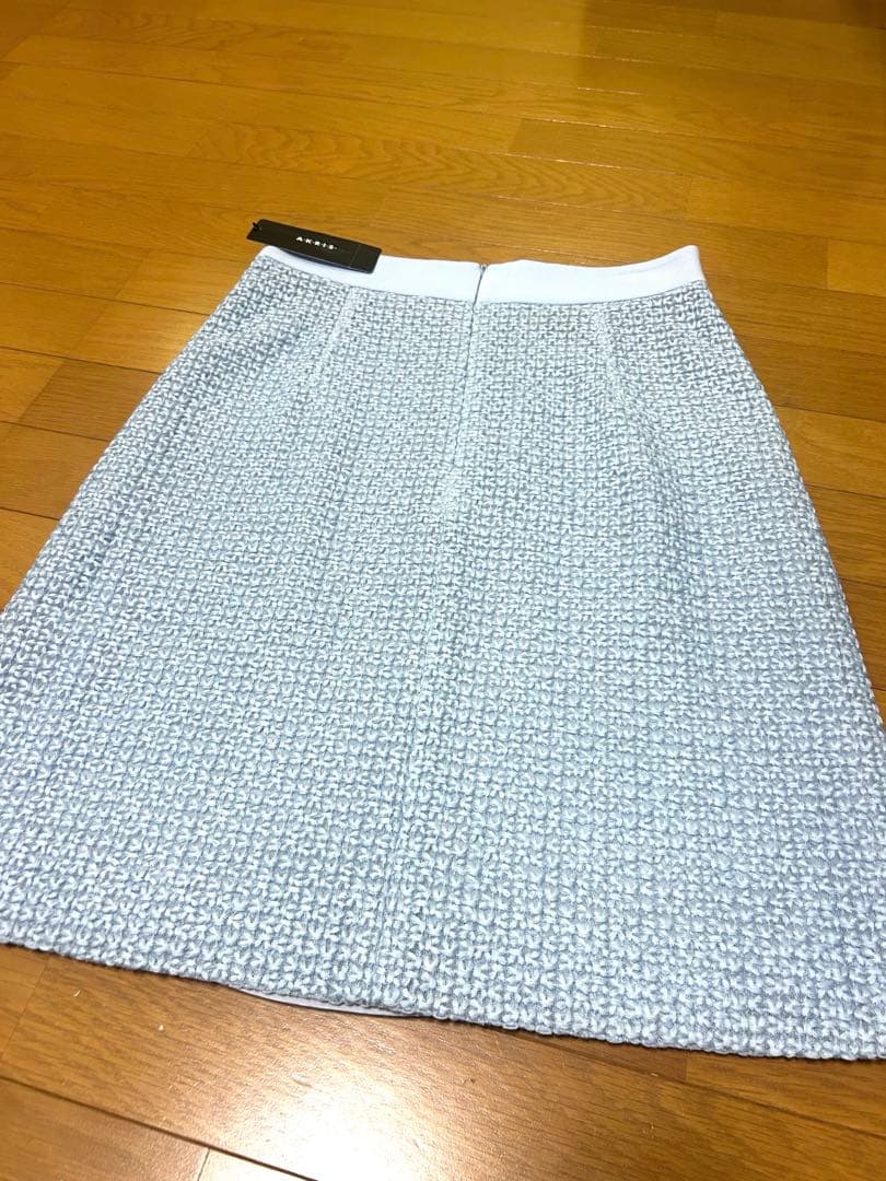 【新品タグ付き】AKRIS アクリスツイードスカート 38 定価17万円