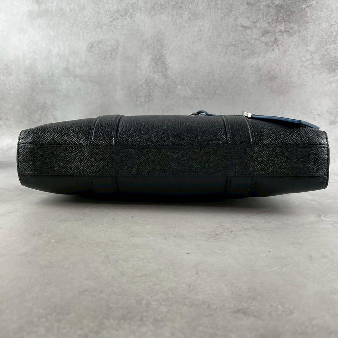 カナ様　BULGARI ブルガリ　ビジネスバッグ　ガンチーニ　サフィアーノ