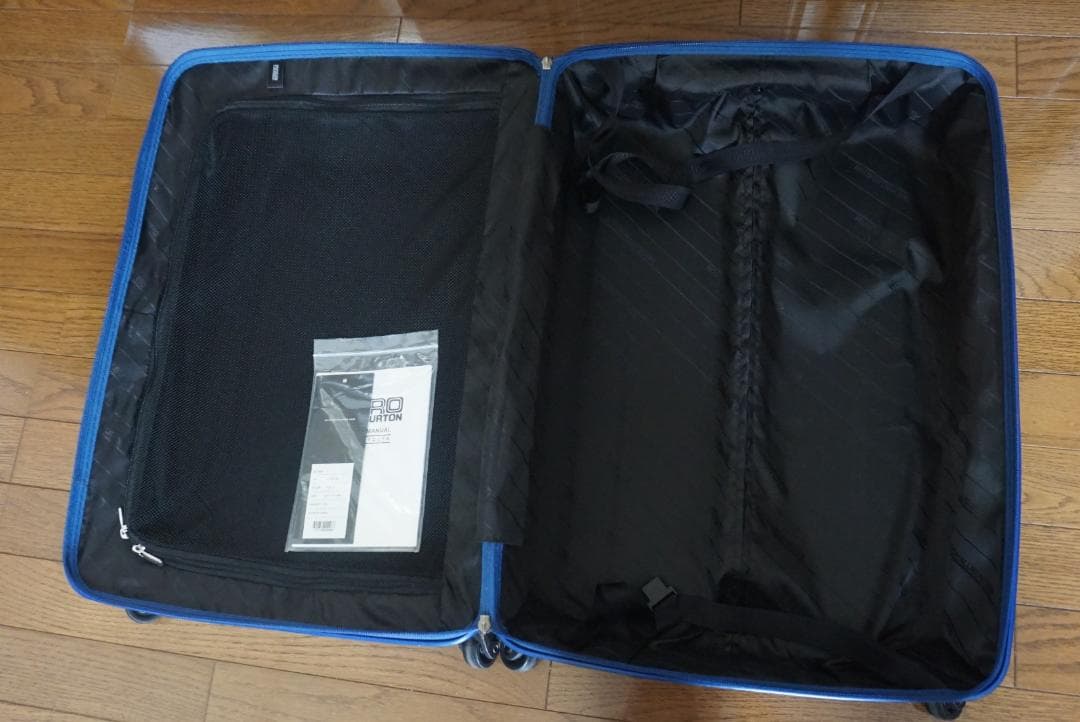 ゼロハリバートン ゼロエアー ZX223 57L 4輪 超軽量！TSA 青