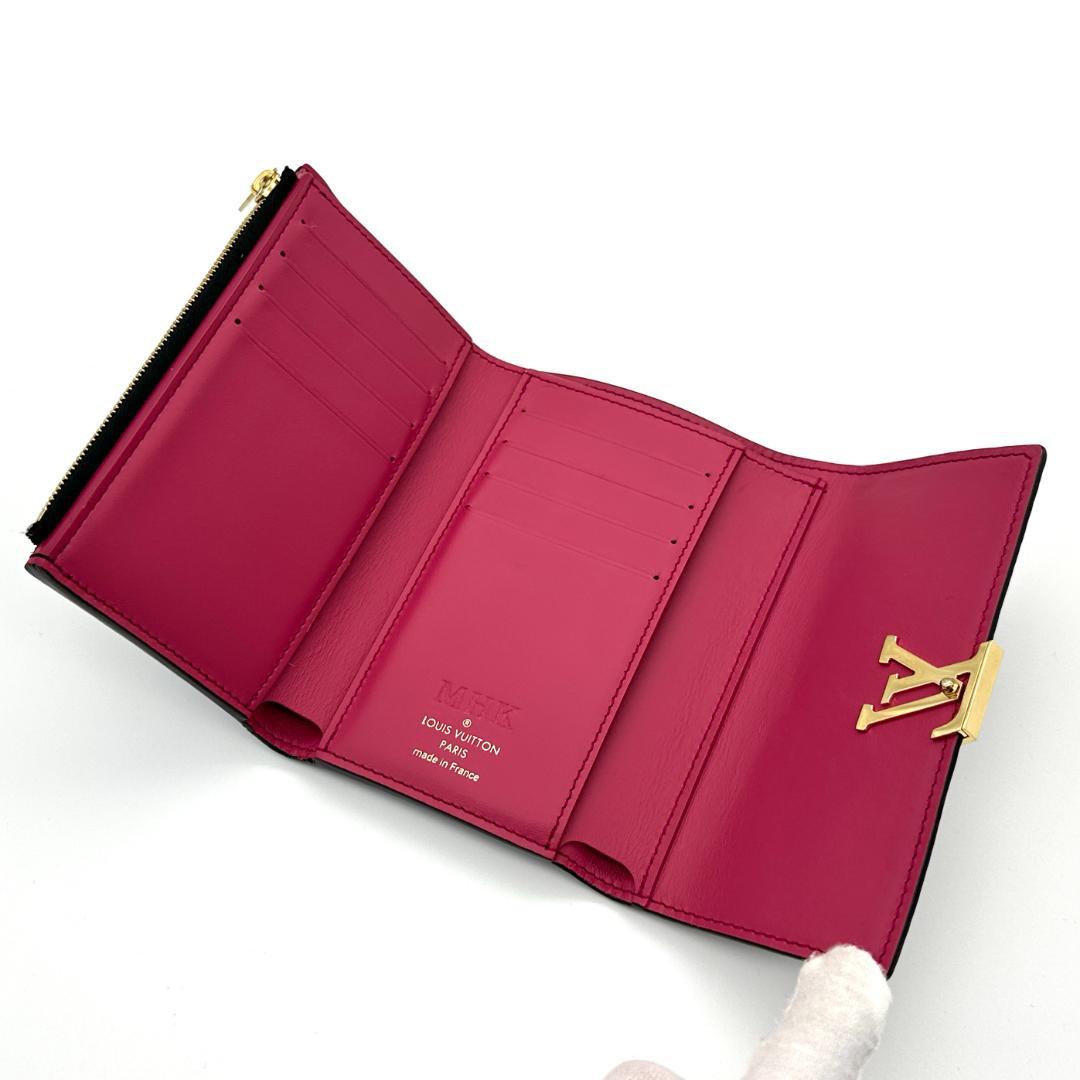 【極美品】ルイヴィトン　トリヨン　ポルトフォイユ　カプシーヌ　コンパクト　黒