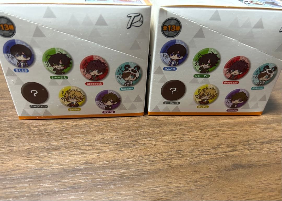 ワイテルズ　キャラバッジコレクション　缶バッジ　PUS　BOX