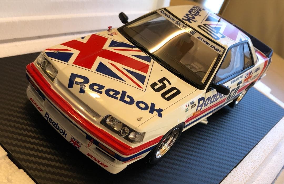 未使用 1/18 日産 スカイライン R31 GTS-R リーボック Gr.A