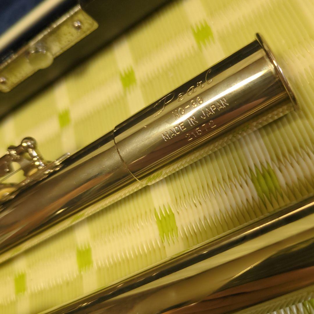 kubo Pearlフルート本体 ケース・バッグ・掃除棒付き