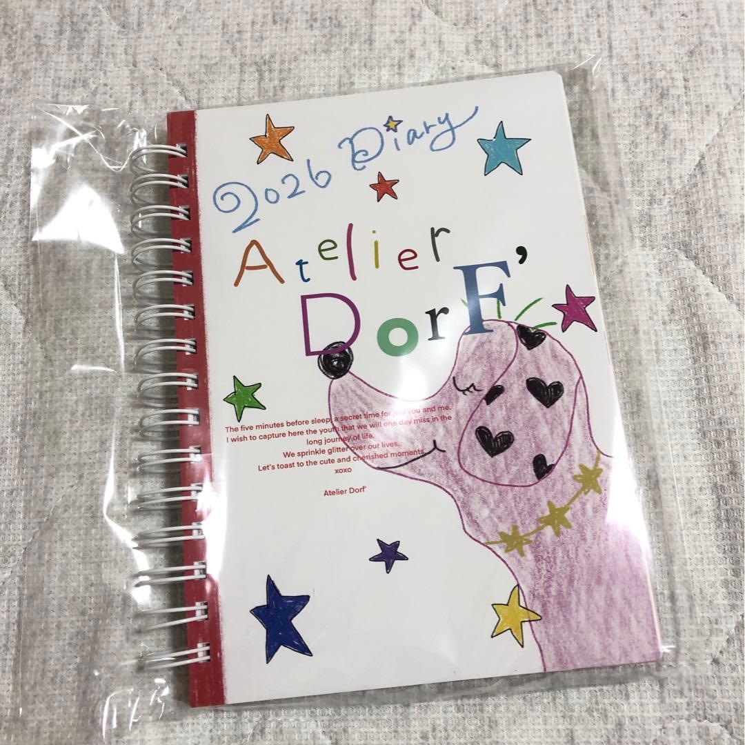 新品】2026 Diary Atelier DorF スケジュール帳 - メルカリ
