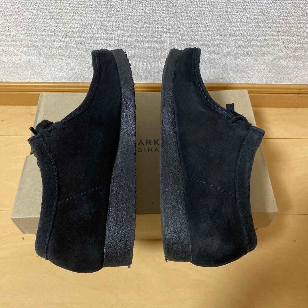 Clarks ワラビー　ブラック
