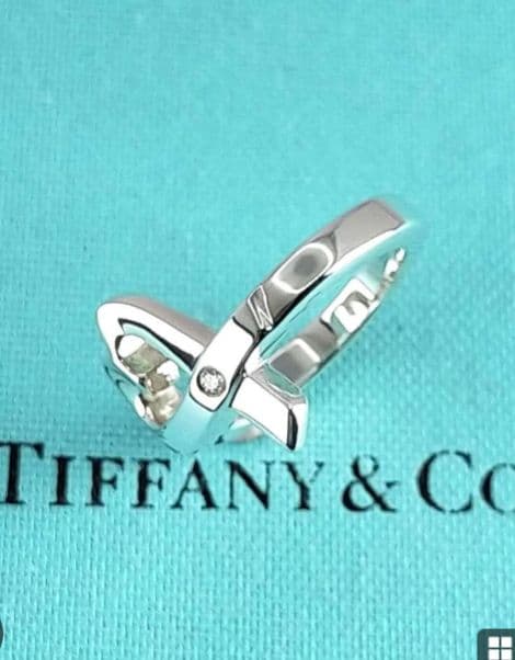 未使用級ティファニーラビングハートリング