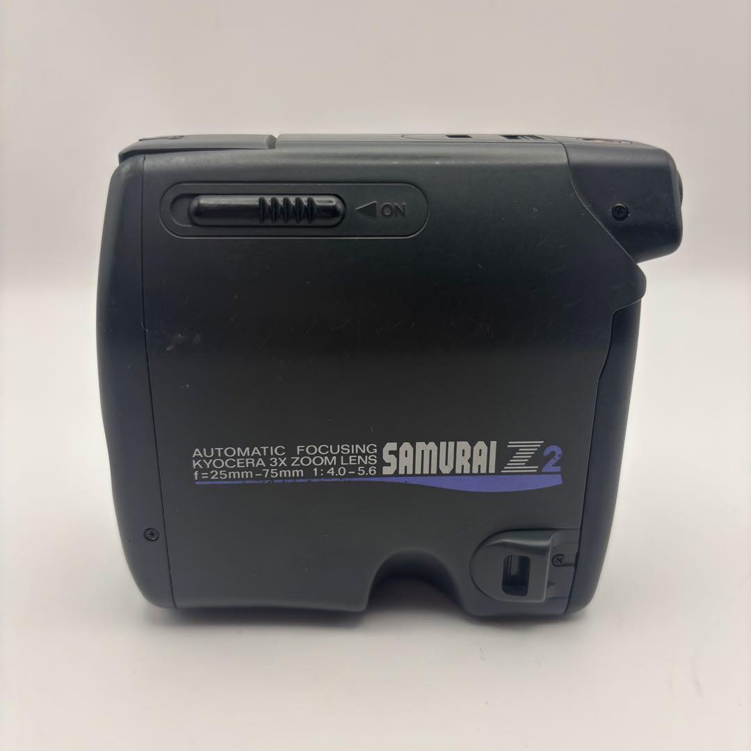 希少】 京セラ SAMURAI Z2 コンパクトフィルムカメラ 新品電池付き