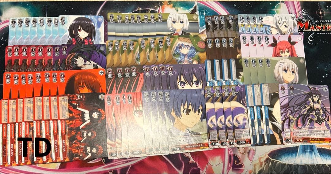 ヴァイスシュヴァルツ　デート・ア・ライブ　R以下4コン等【最終値下げ】