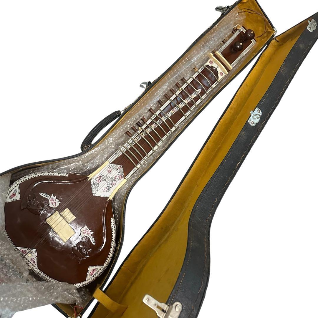 インド　民族楽器　シタール