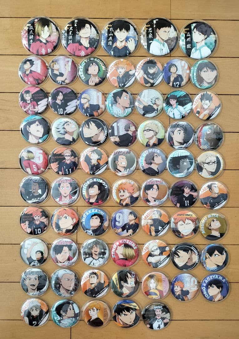 【最終価格】アニメグッズ 缶バッチ 大量まとめ売り！　200個以上！