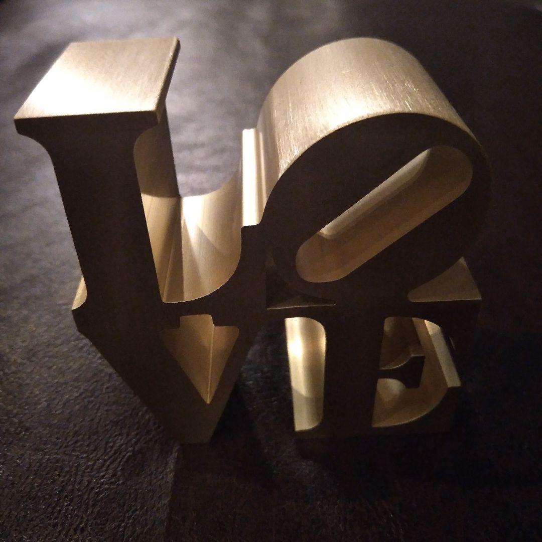 ロバートインディアナ LOVE ペーパーウエイト ロバート・インディアナ