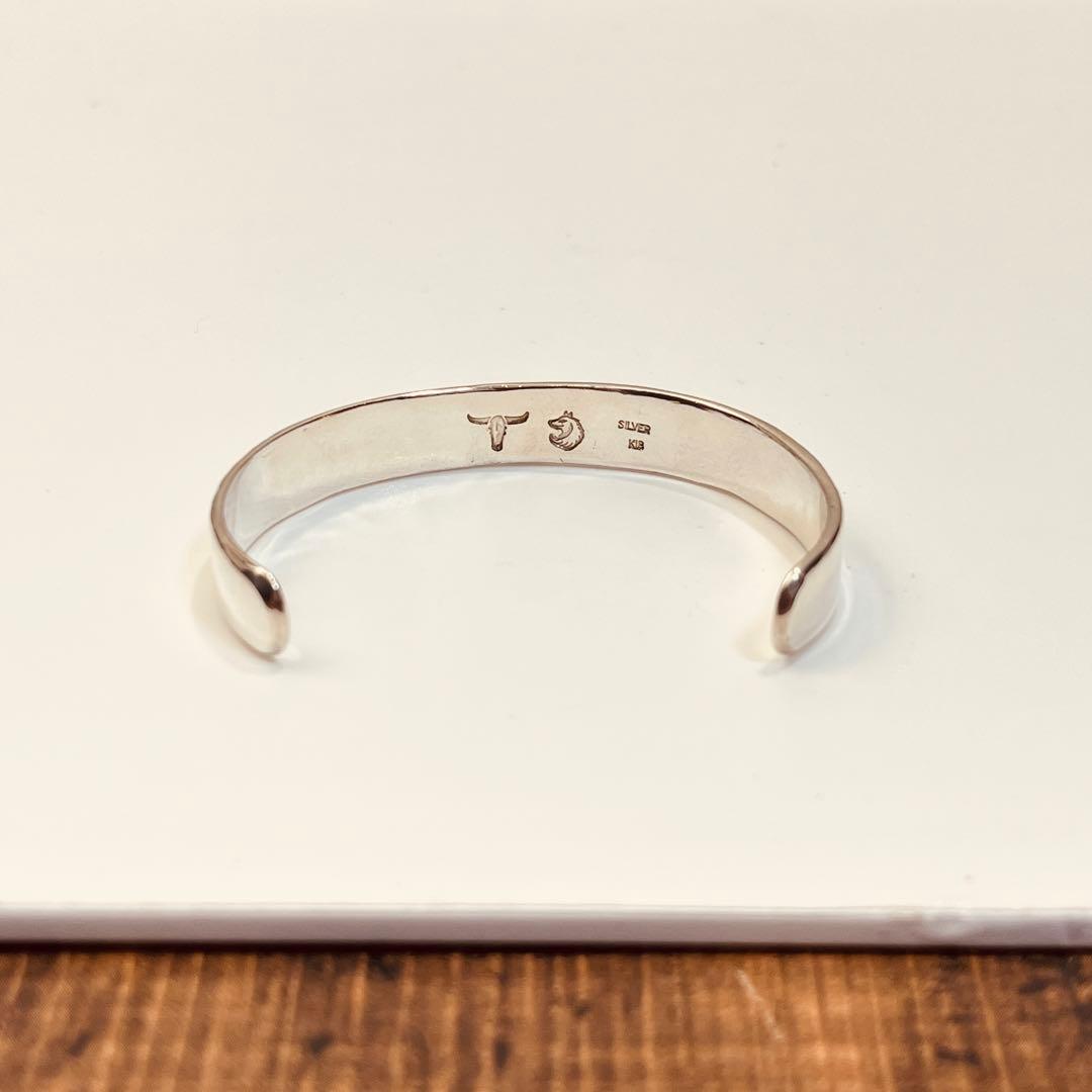 TADY & KING廃盤品　平打ちバングルアラベスク バングル　GPウルフ