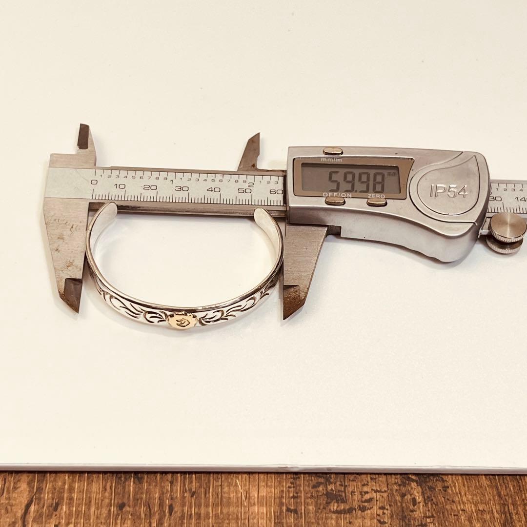 TADY & KING廃盤品　平打ちバングルアラベスク バングル　GPウルフ