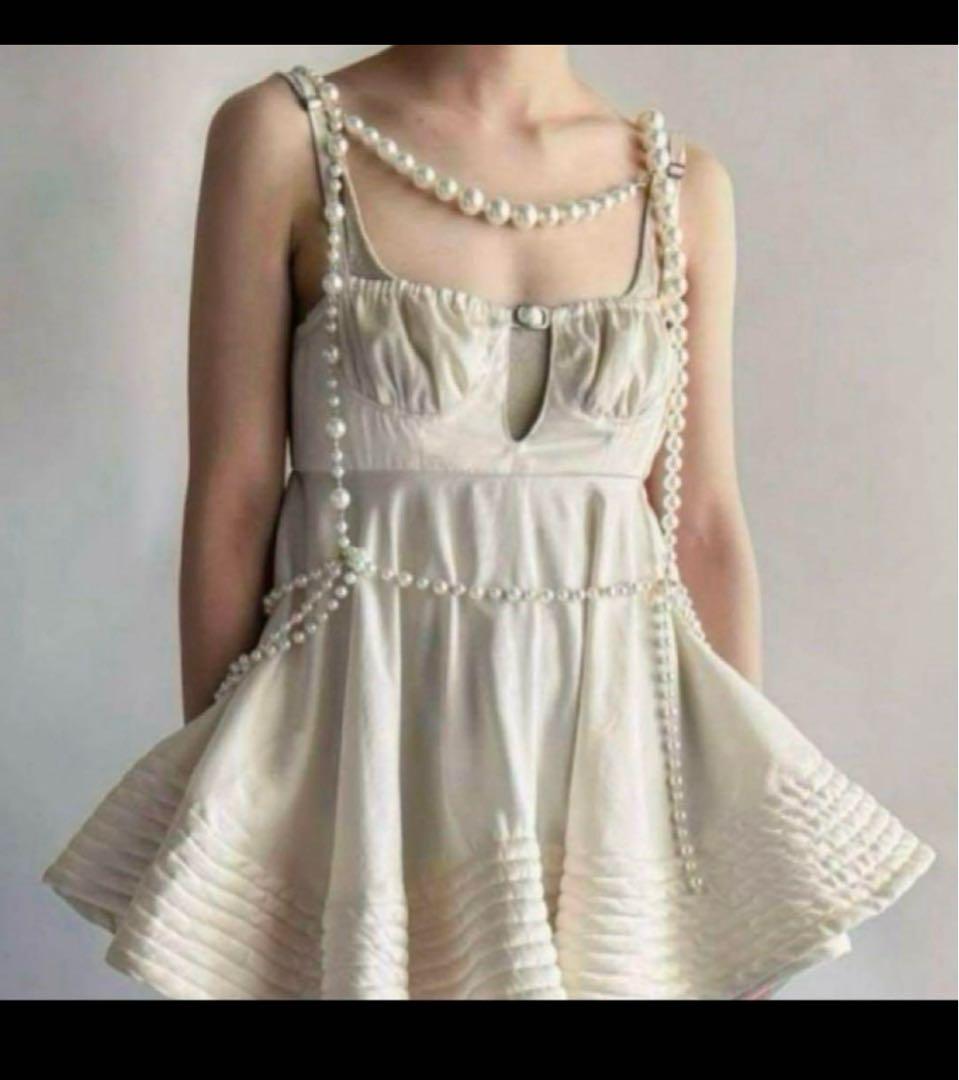 アクセサリー LITMUS Pearl harness / Maison lulu pinot