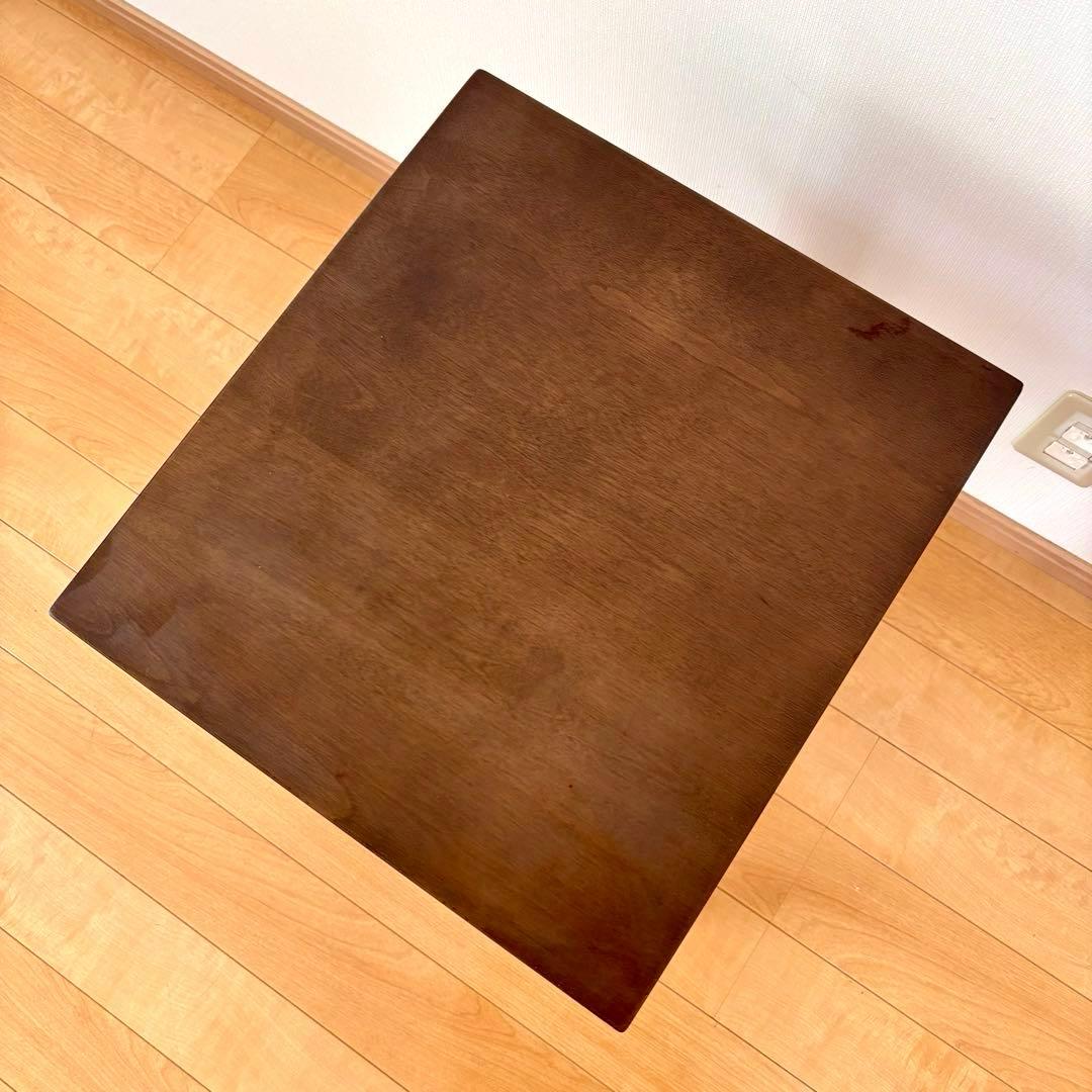 無印良品 バーチ材 サイドテーブル 廃盤品 ナイトテーブル 木製 MUJI