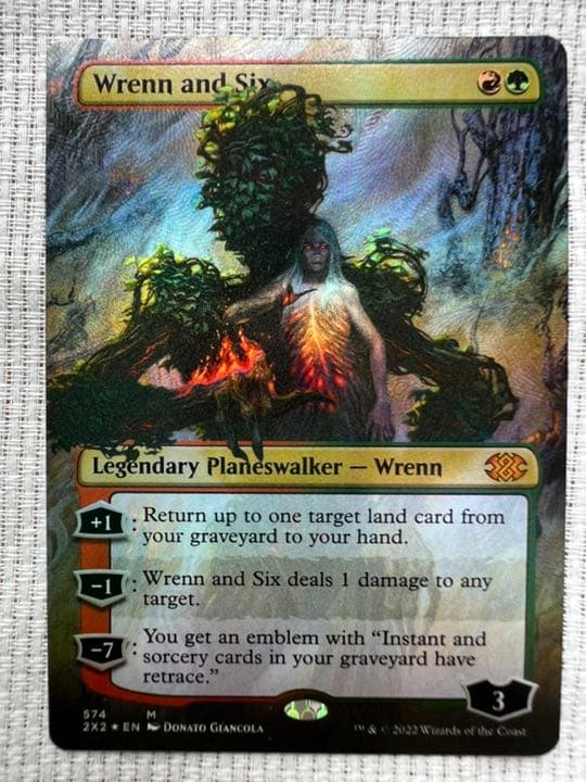 MTG レンと六番 テクスチャーfoil 英語