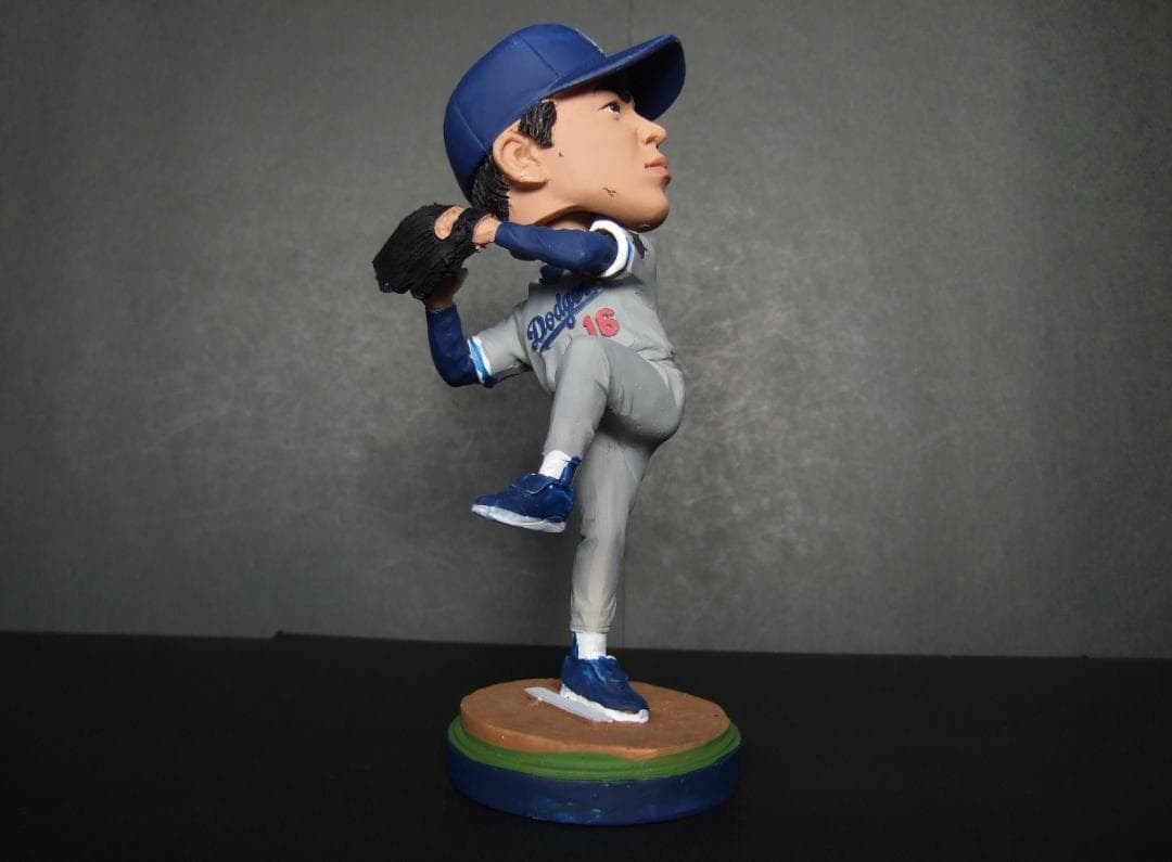 2013 球場配布品（SGA）野茂 英雄　ボブルヘッド人形＋ヘッドライナーズ