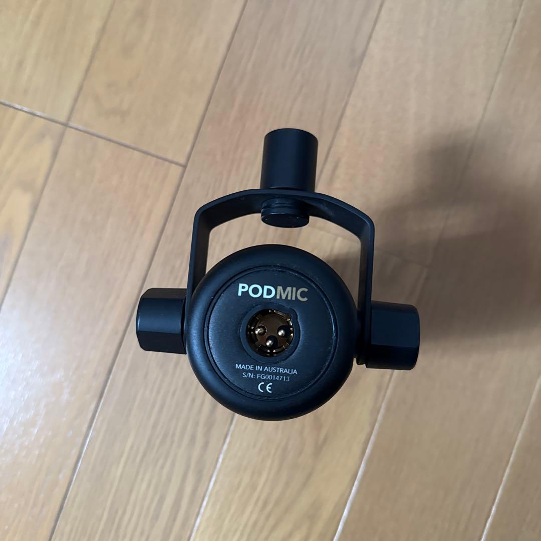 RODE PODMIC ダイナミックマイク ブラック