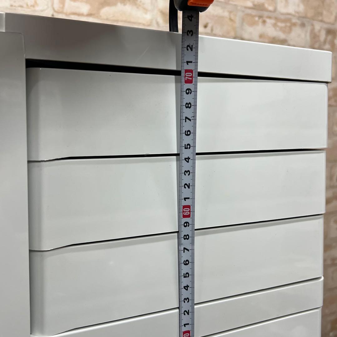 【used】B-LINE ボビーワゴン　３段５トレイ　ホワイト