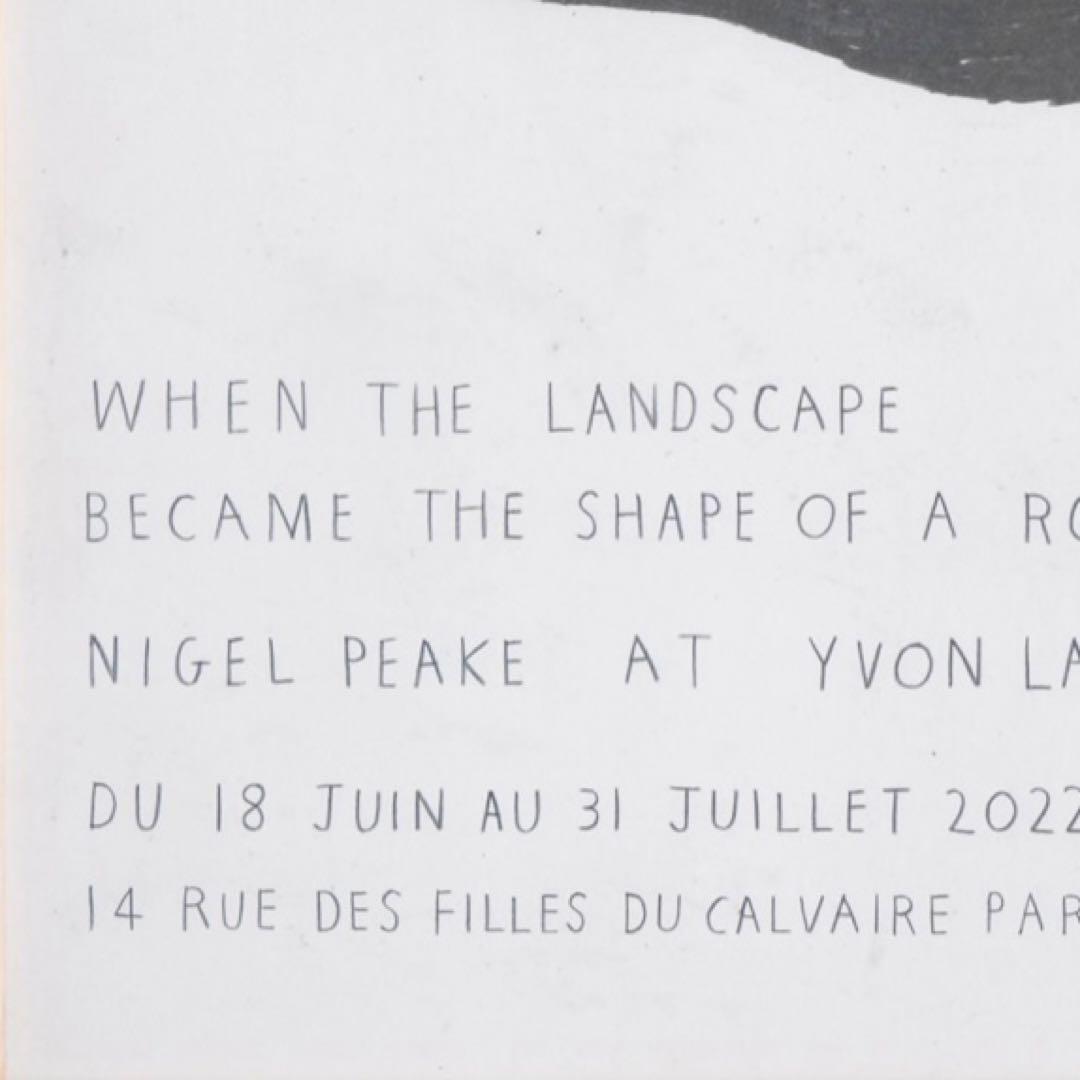 【国内未入荷フランス限定】ナイジェルピーク Nigel Peake 希少ポスター