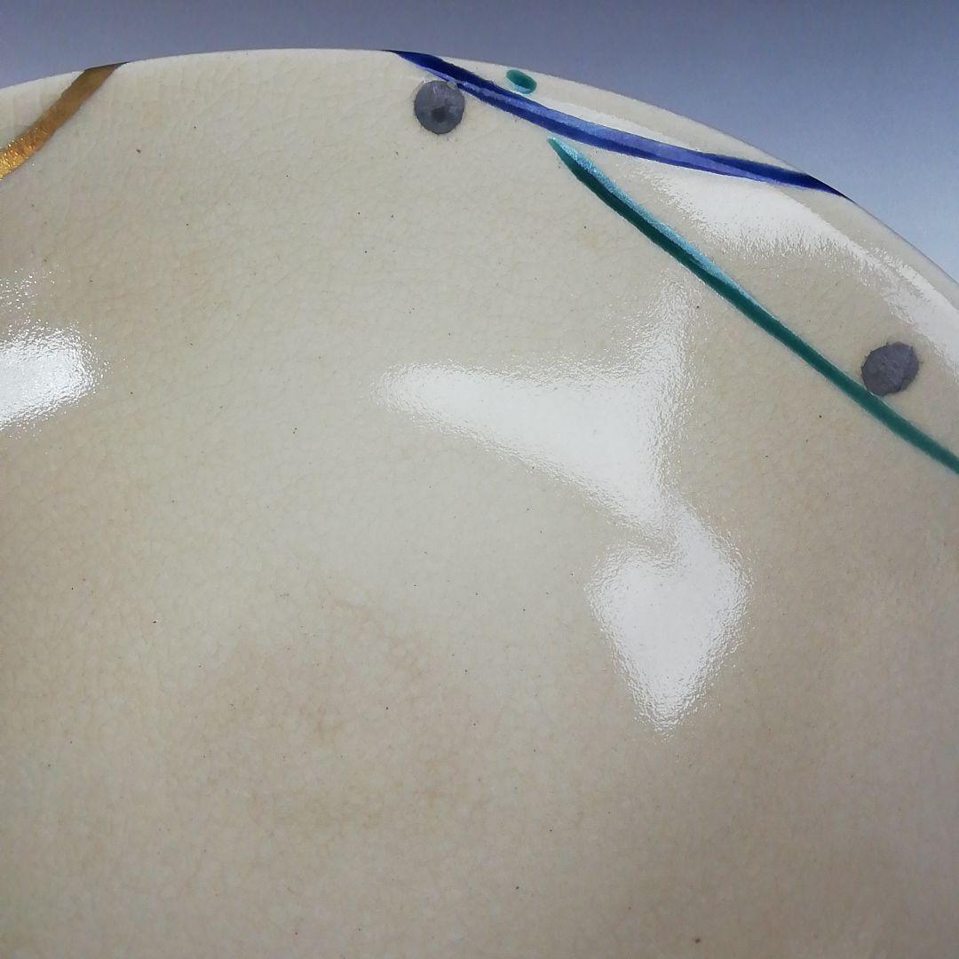 T777 茶碗 『仁清写 武蔵野』『高台寺窯 森里陶楽 造』共箱 抹茶