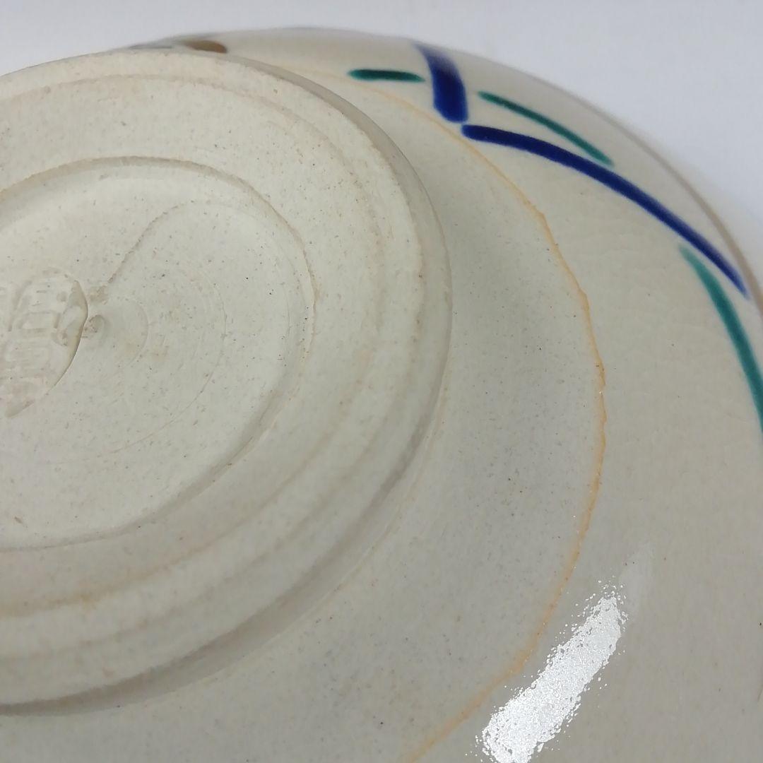 T777 茶碗 『仁清写 武蔵野』『高台寺窯 森里陶楽 造』共箱 抹茶