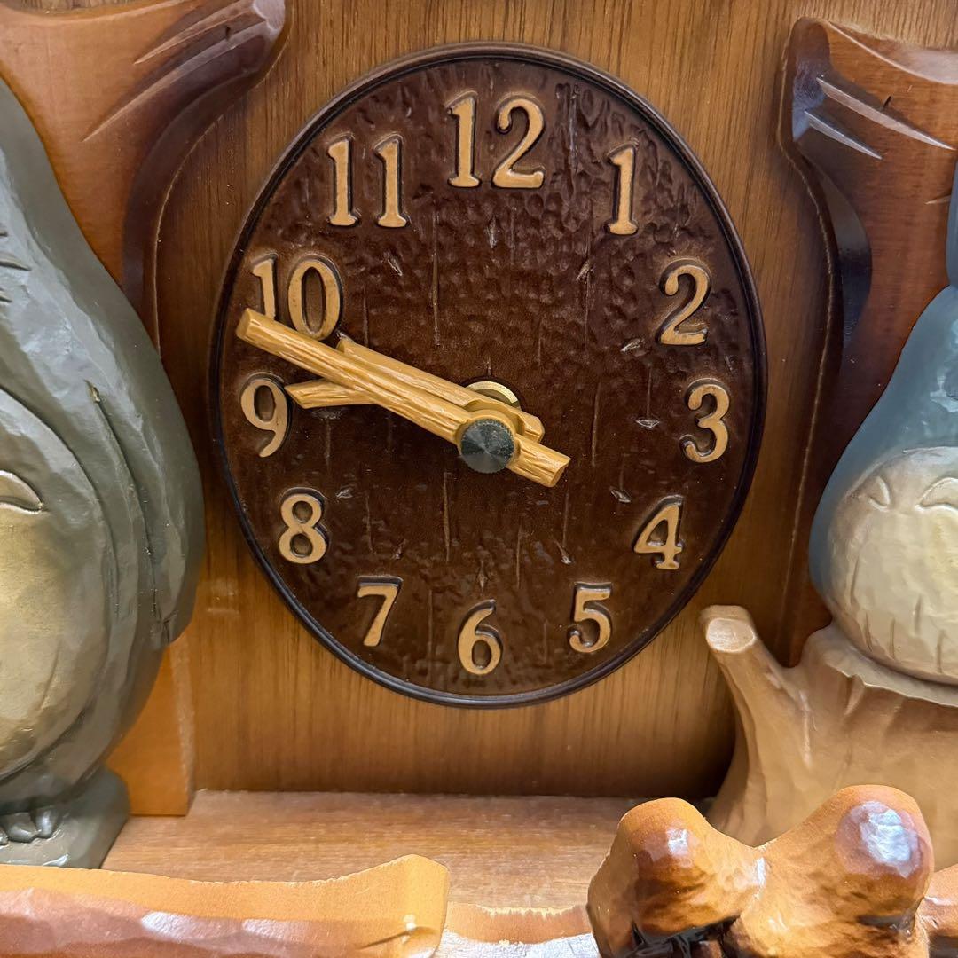 となりのトトロ からくり時計 廃番モデル 動作良好