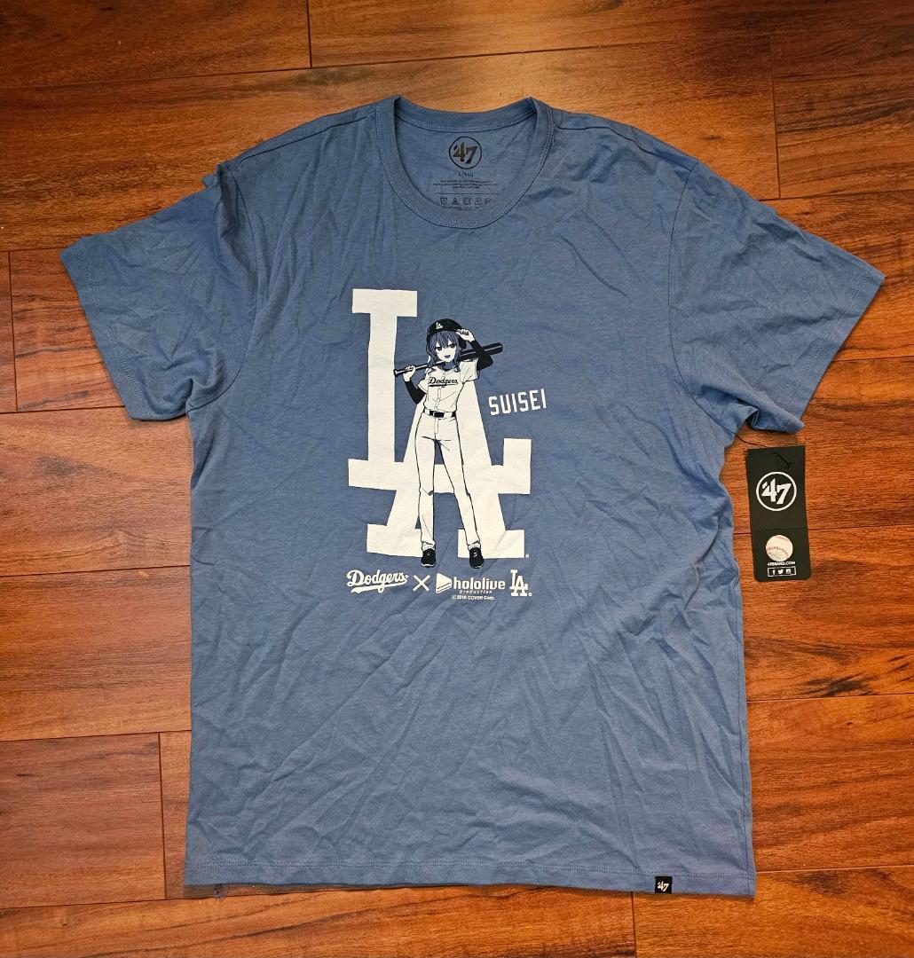 ホロライブ ドジャース コラボTシャツ すいせい Lサイズ