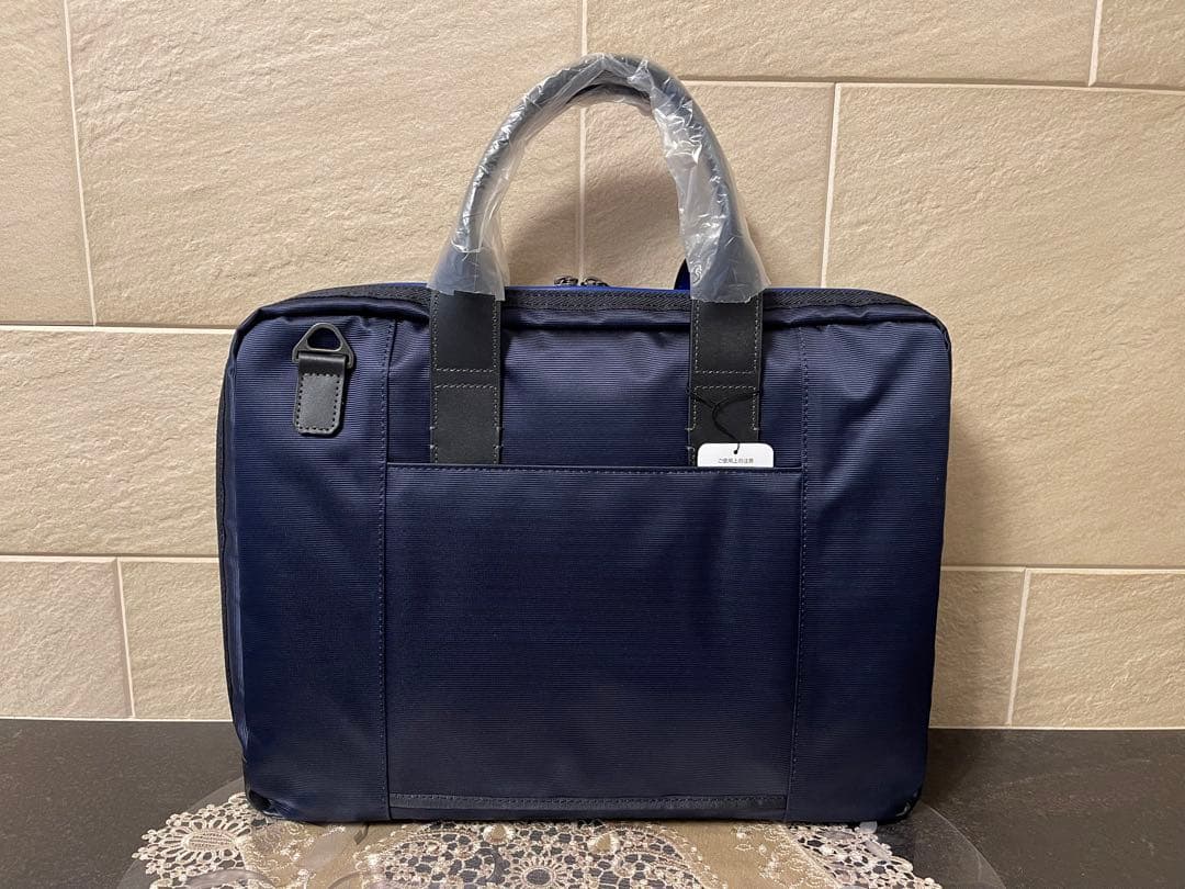 【新品】LANVIN en Bleu　ビジネスバッグ　紺　27,500円