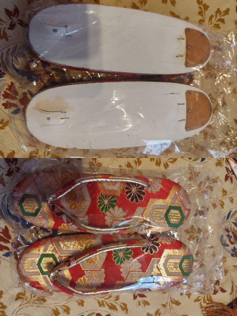 七五三　着物　筥迫セット　　7歳　女の子　絞り柄　袋帯