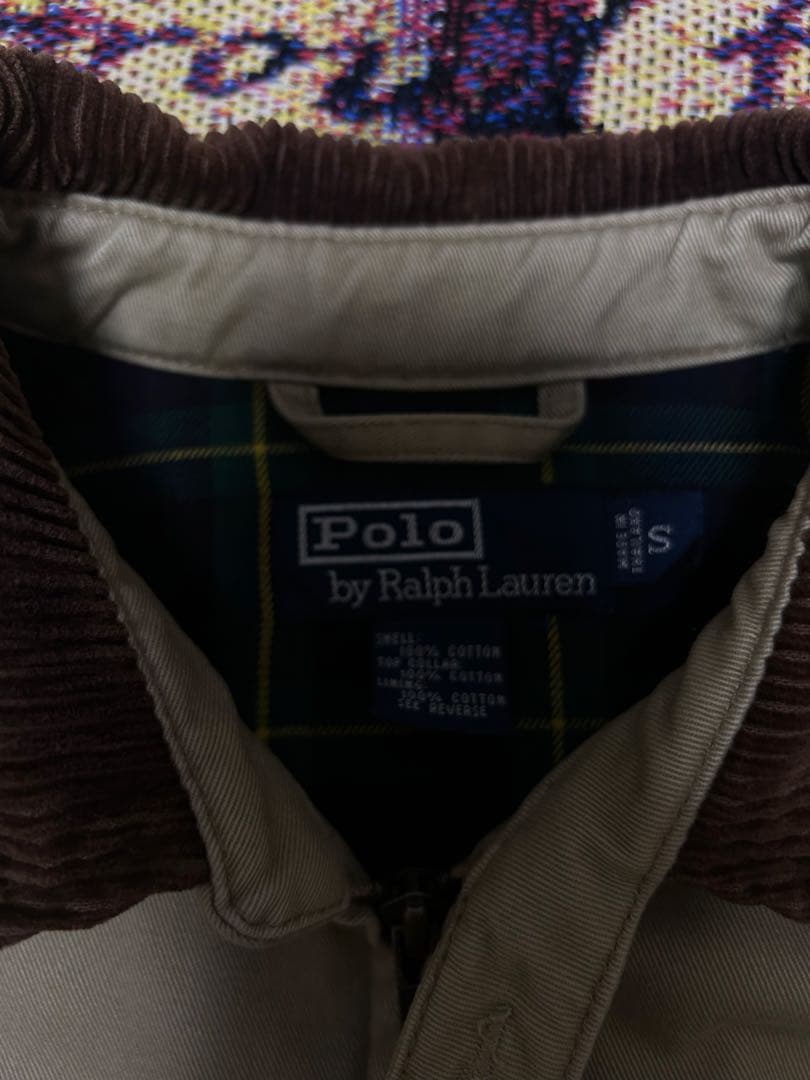 Polo Ralph Lauren 襟コーズ スイングトップ Sサイズ
