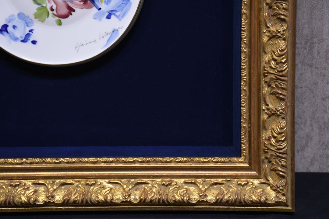 AKK172 本物保証 マイセン ハインツ・ヴェルナー 薔薇のブーケ プラーク