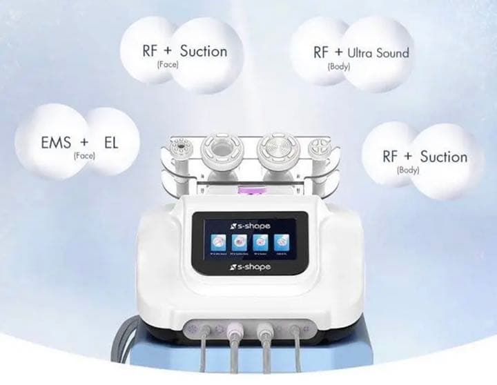 最新キャビテーション30KHZ ラジオ波5MHz 顔用バキューム付き 最新