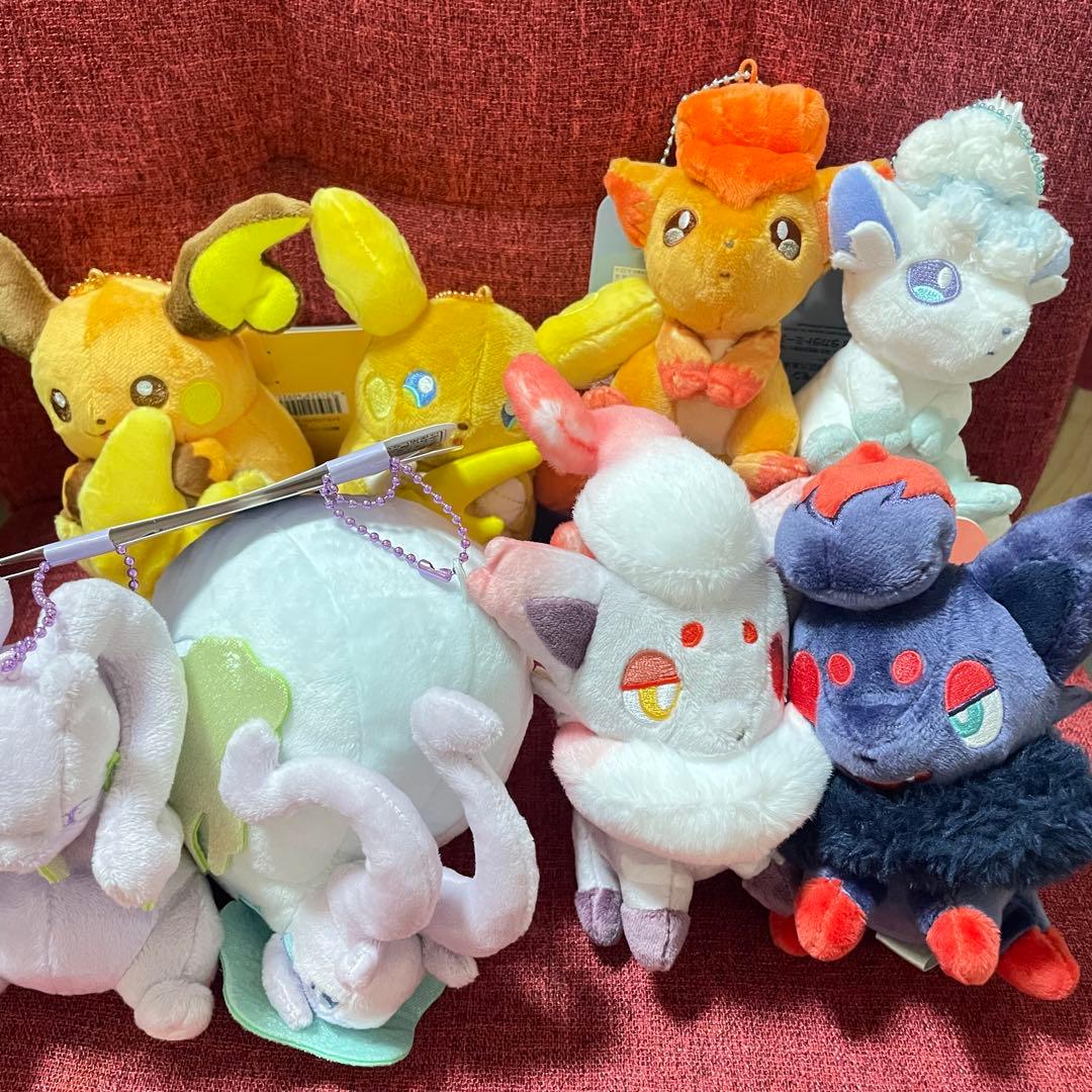 4点セット】磁石でくっつくペアマスコット にたものどうし ポケモン