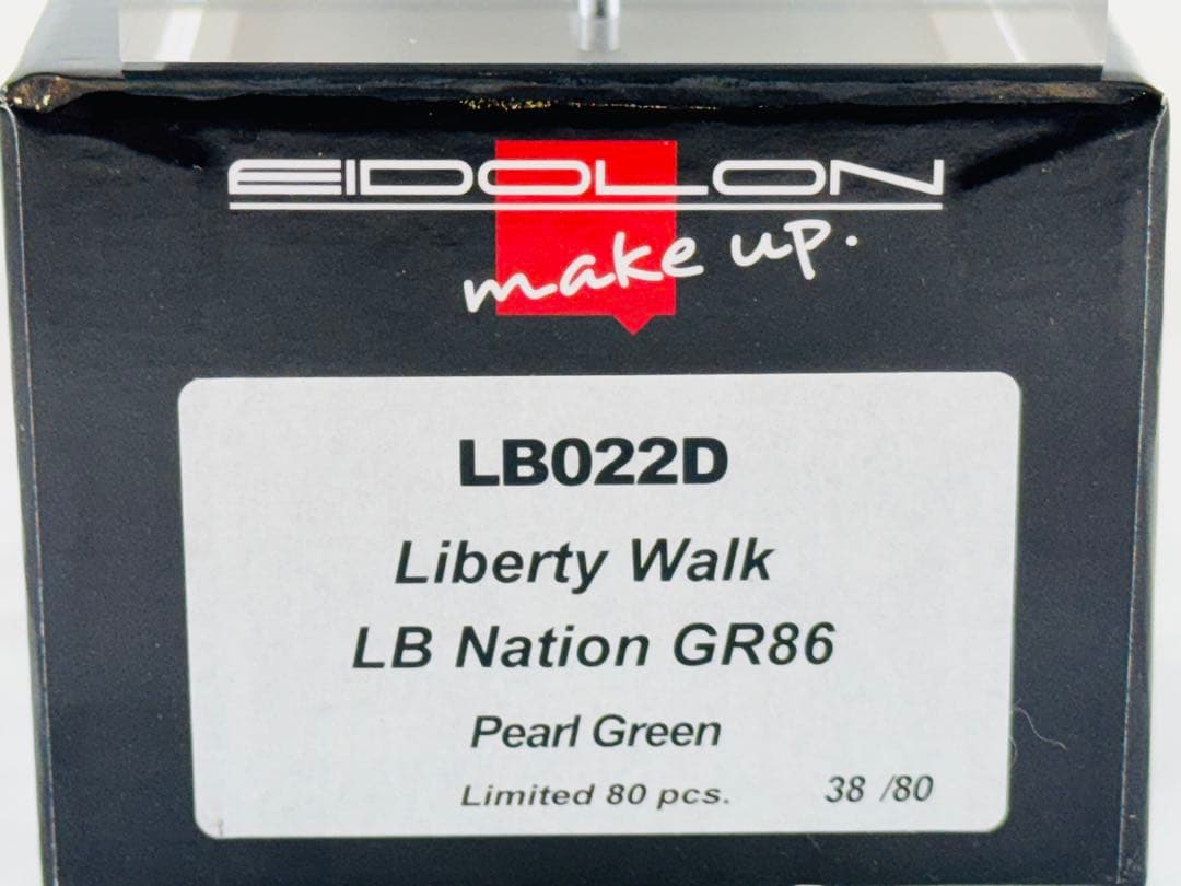 EIDOLON 1/43 LB Nation GR86 パールグリーン