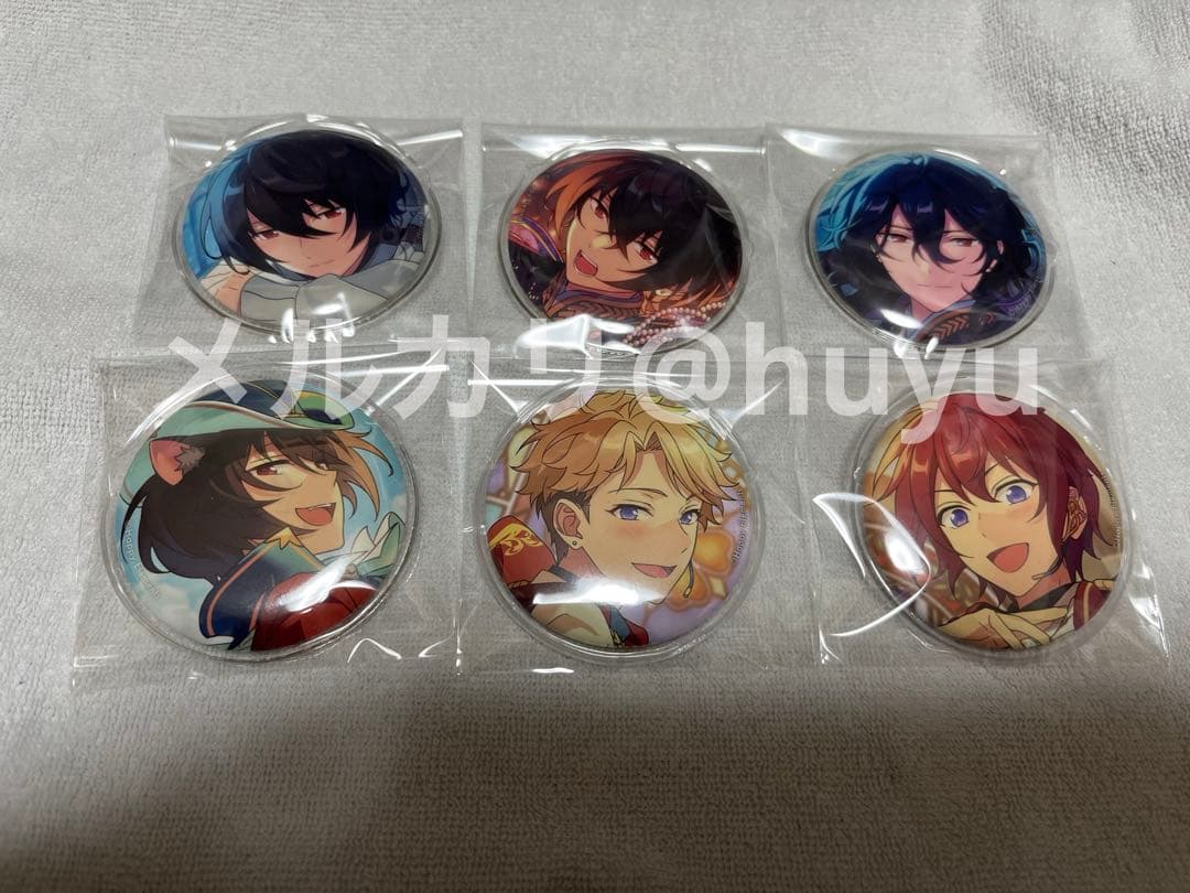 あんスタ LaMort 朔間零 朔間凛月 鳴上嵐 朱桜司 缶バッジ イベコレ