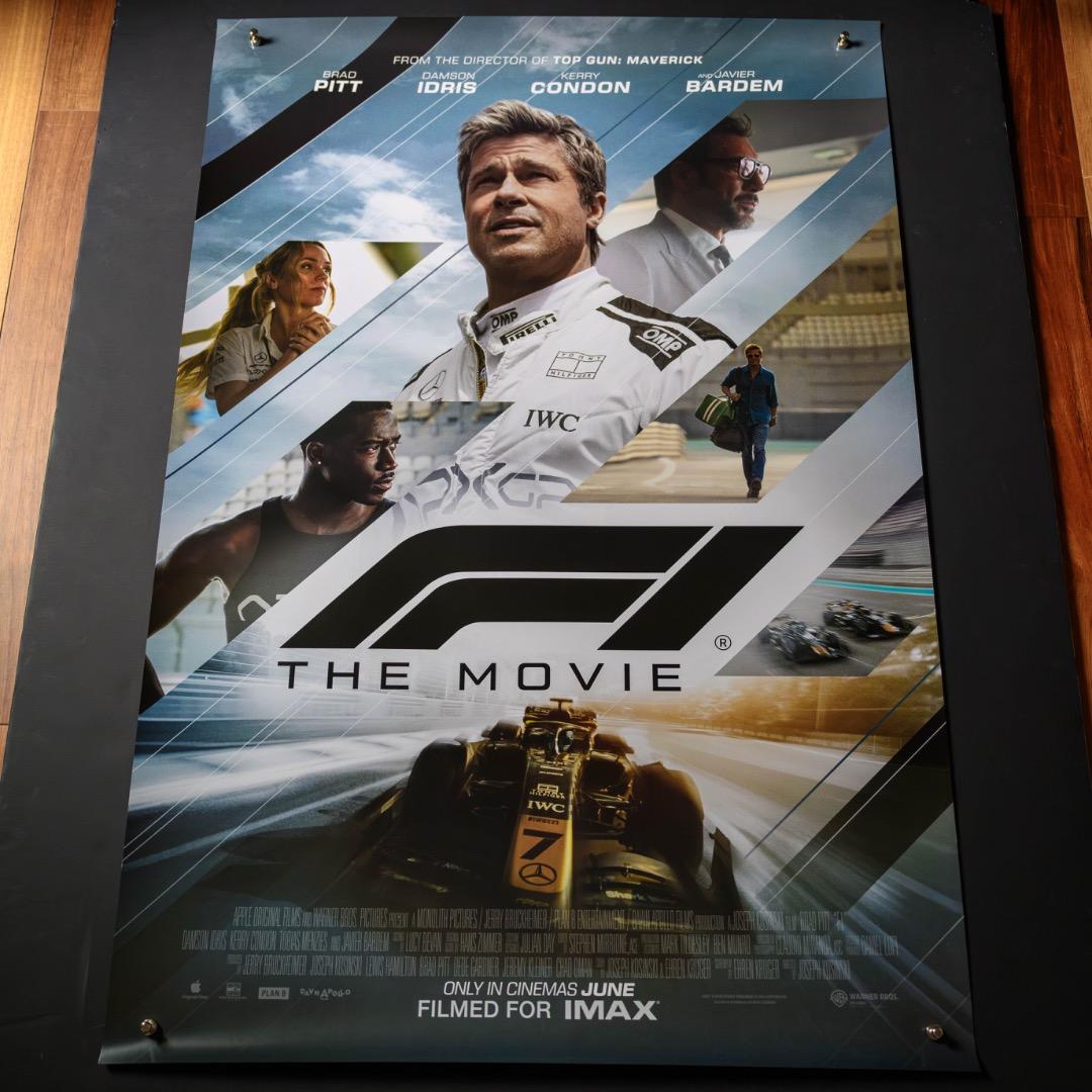映画館用両面ポスター】F1/エフワン ブラピ