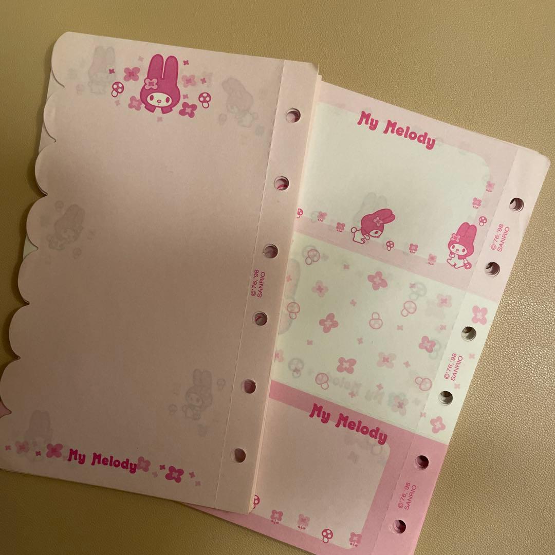 新品未使用 》サンリオ マイメロディー リフィール 手帳 赤ずきん