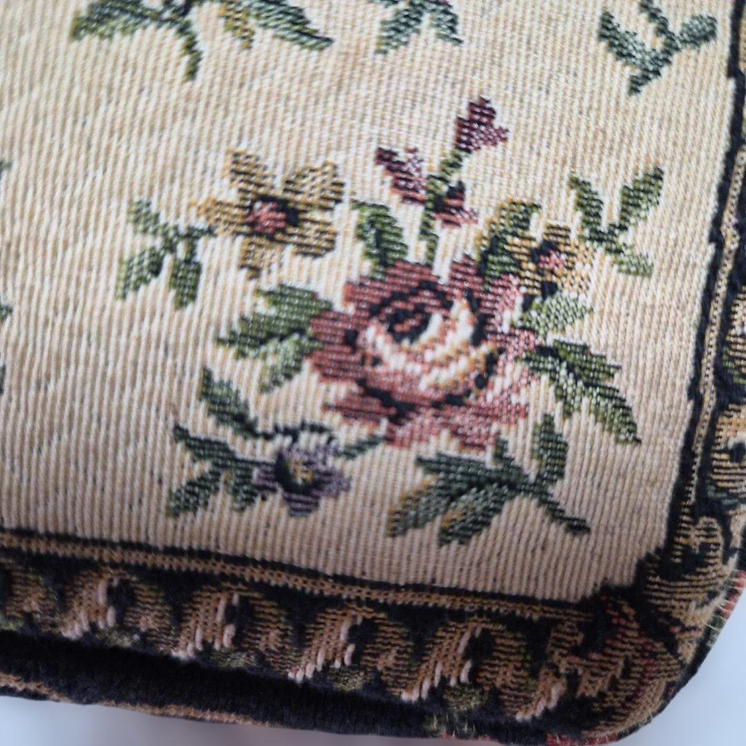 西ドイツ製【アンティークゴブラン織バッグ】