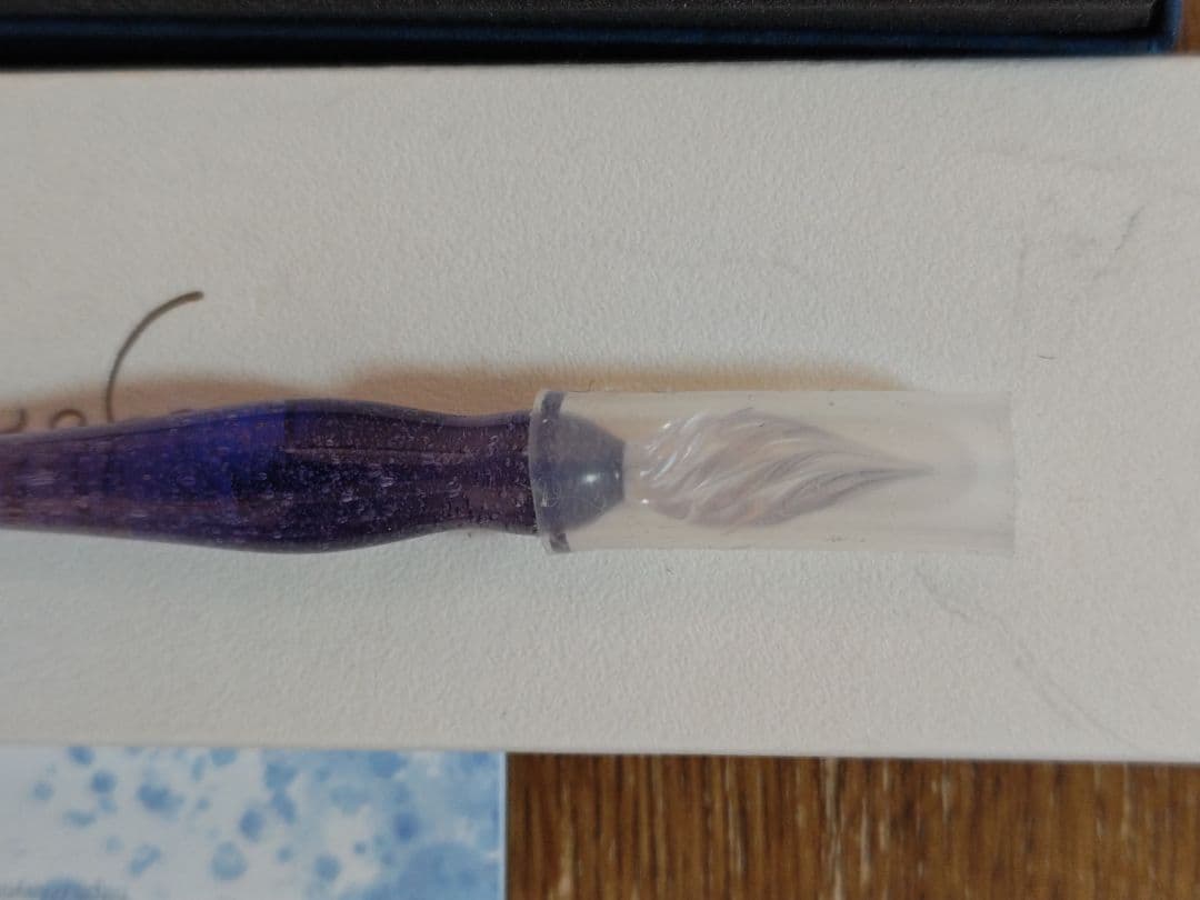 硝子工房 Sayori ガラスペン 樹氷アメジスト - WWW.LABOQUALI.FR