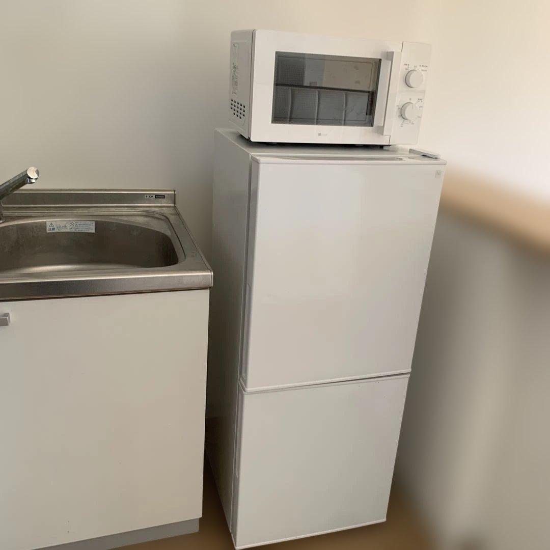 ニトリ全て2024年製ホワイト冷蔵庫・洗濯機6kg ・電子レンジ 3点セット