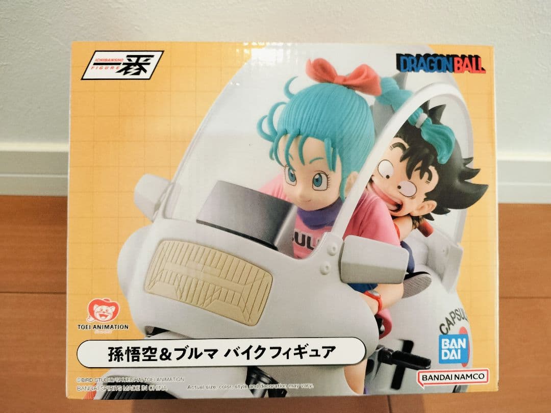 一番くじA賞ブルマ&悟空バイクフィギュア