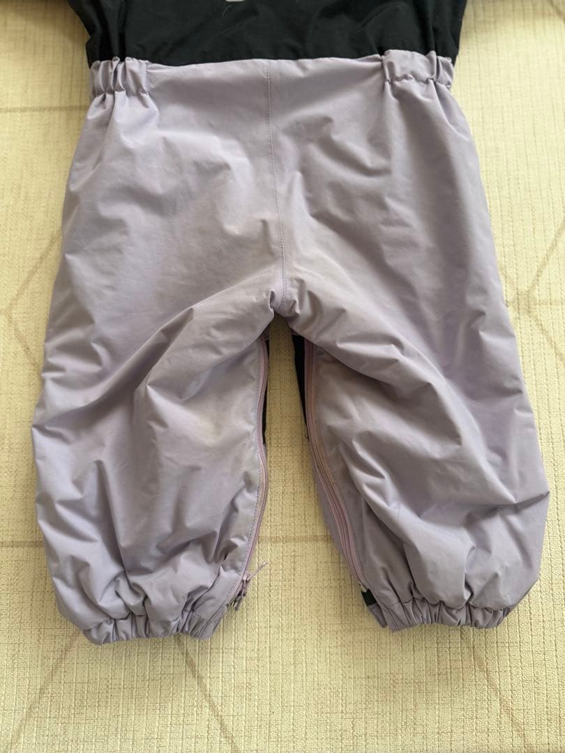 ノースフェイス　スキーウェア スノーワンピース　ラベンダー　80センチ