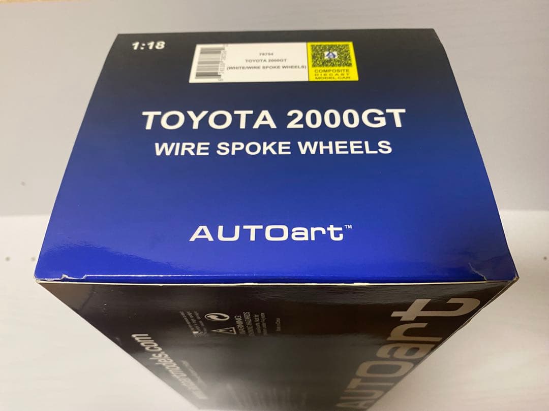 1/18 オートアート TOYOTA 2000GT ワイヤースポークホイール