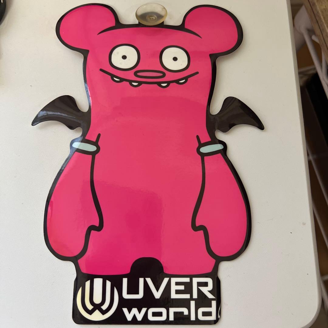 レアUVERworld UVERちゃん 吸盤付き - メルカリ