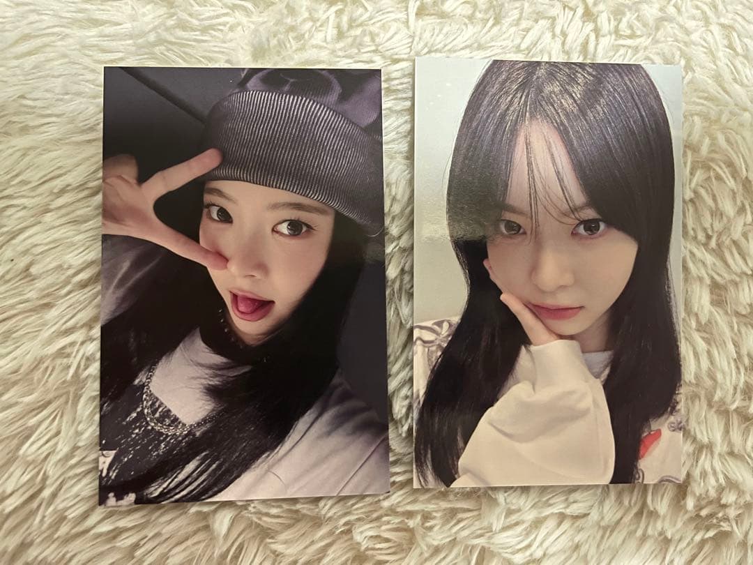 ルセラフィム ウンチェ CRAZY Hello82 US 限定 ハガキ トレカ