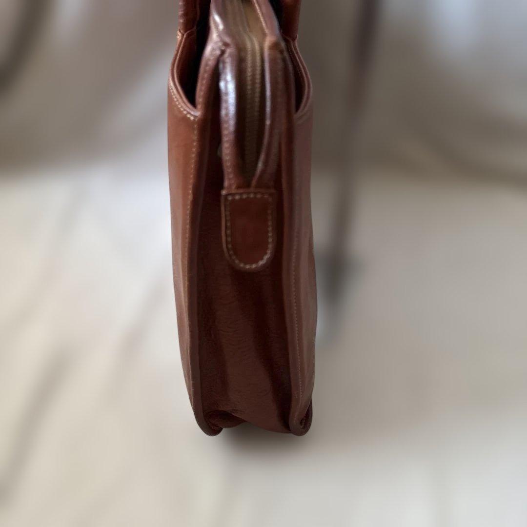 レア✨IL BISONTE イルビゾンテ　ビジネスバッグ 本革 ブラウン