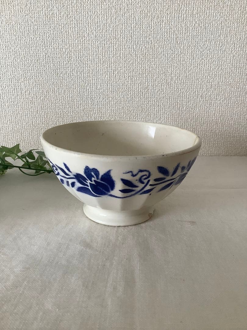 フランスアンティーク カフェオレボウル セット digoin リュネヴィル