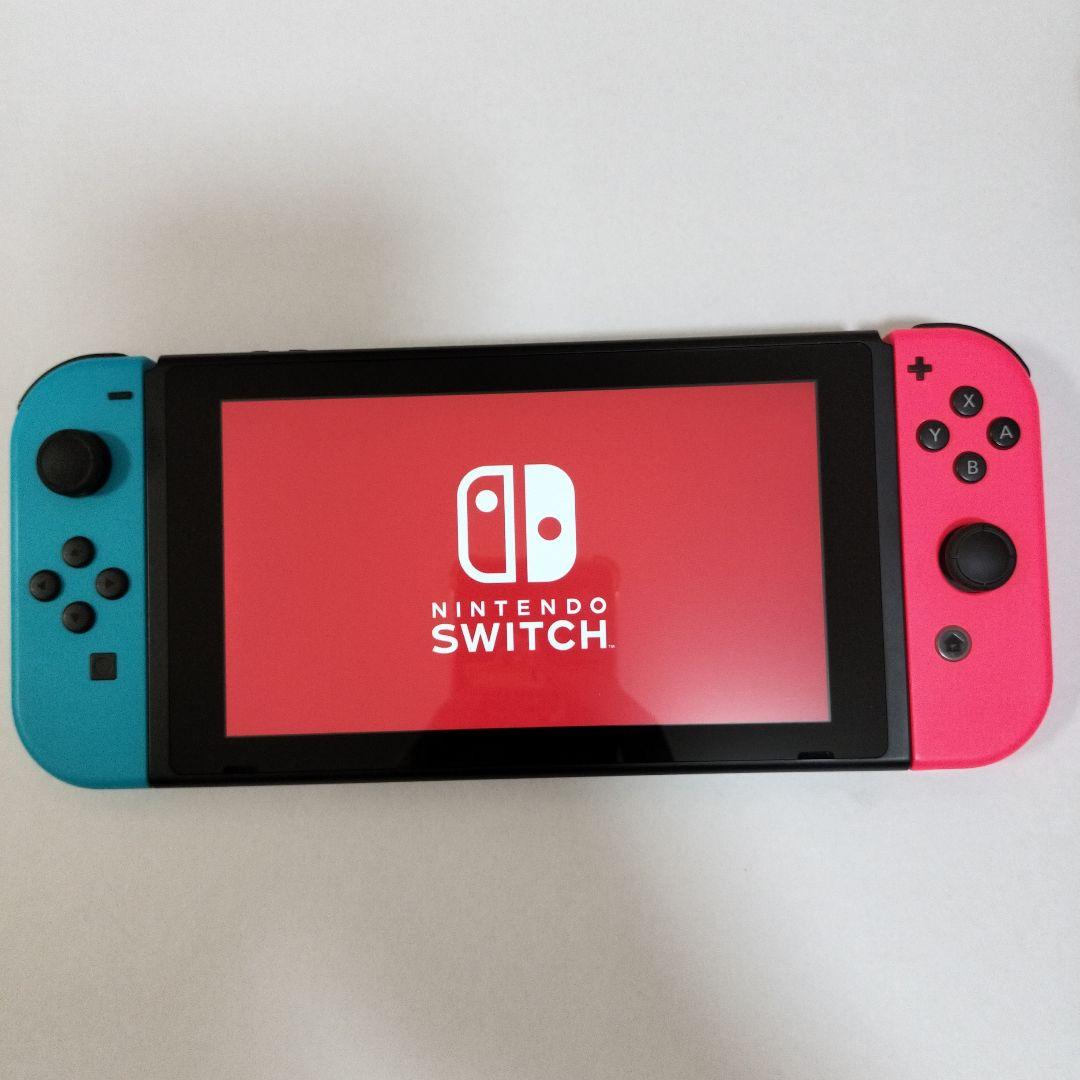 【SDカード付】Nintendo Switch ネオンブルー/ネオンレッド 本体